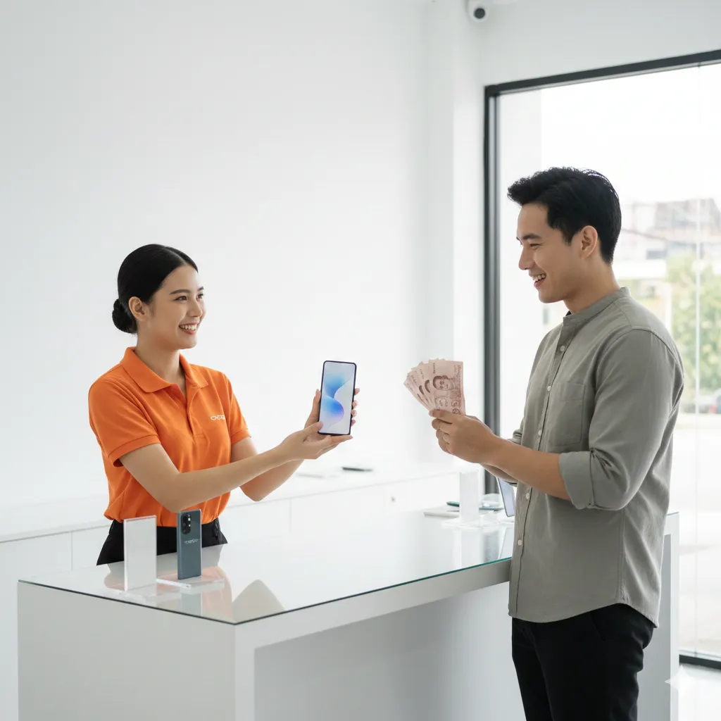 รับซื้อโทรศัพท์ Oppo